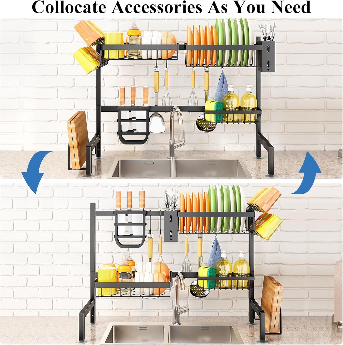KITCHEN RACK KUHINJSKI STALAK IZNAD SUDOPERA