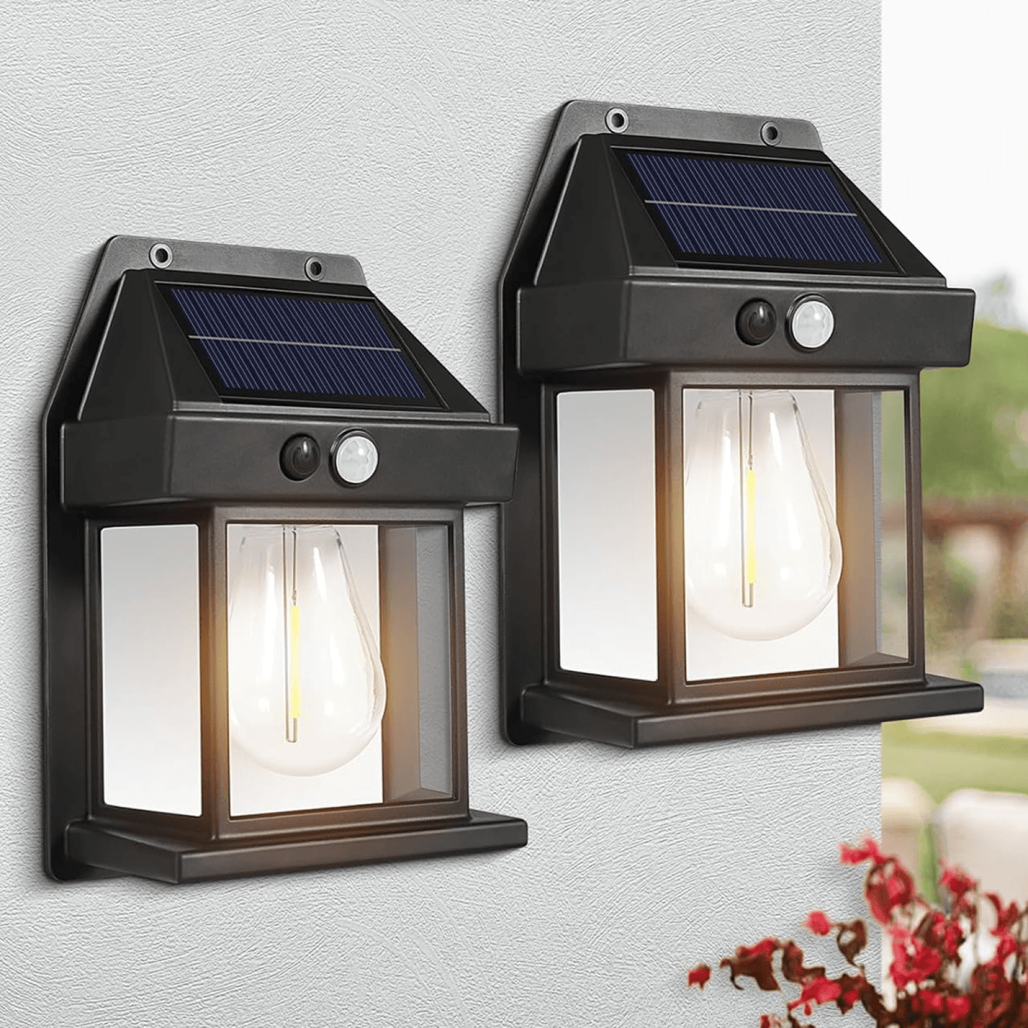 Solarna Zidna Lampa Palle- 2Kom