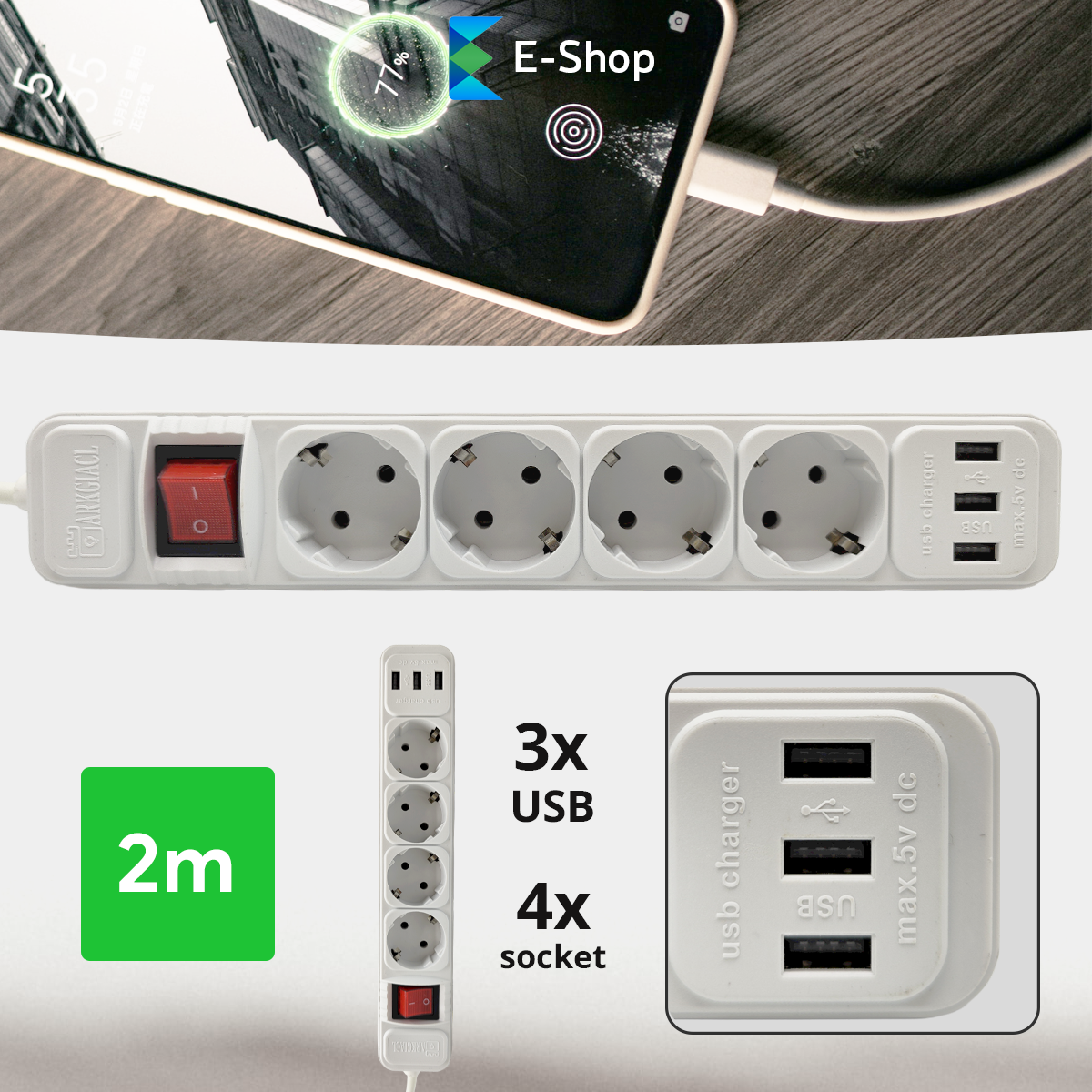 PRODUŽNI KABEL-2 metra
