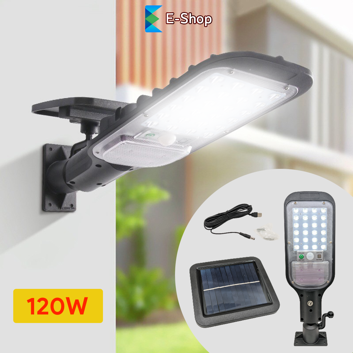 SOLARNI REFLEKTOR/LAMPA 120W