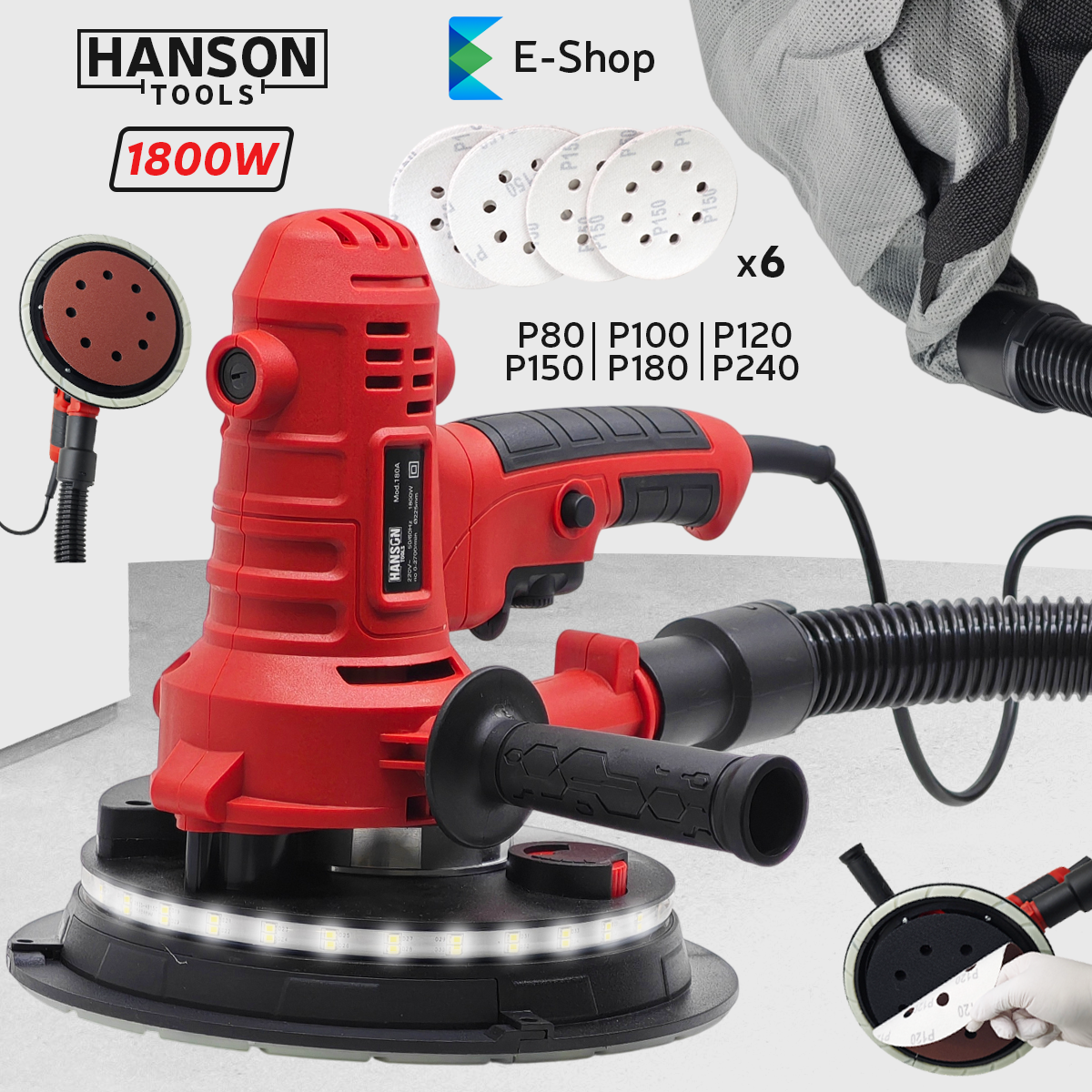 HANSON MINI POLIRKA ZA ZIDOVE-1800W