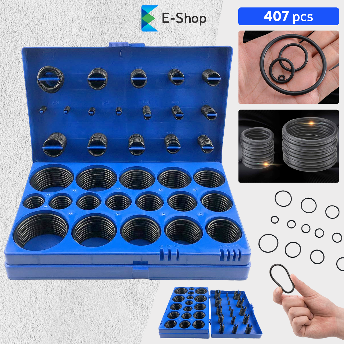 O-RING SET GUMICA 407 KOMADA