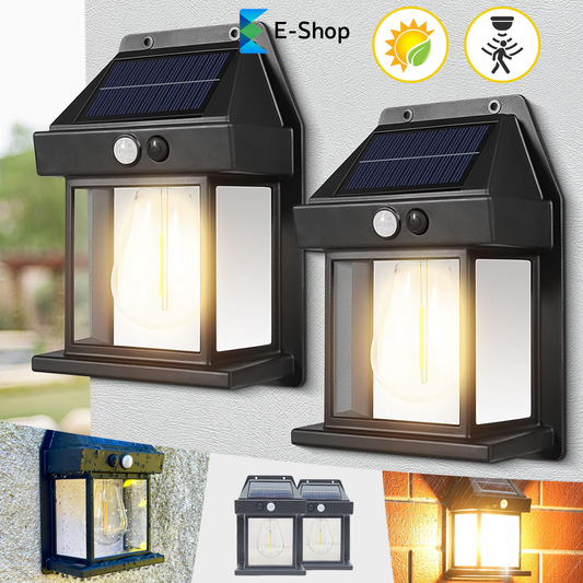 SOLARNA ZIDNA LAMPA "PALLE"- 2kom