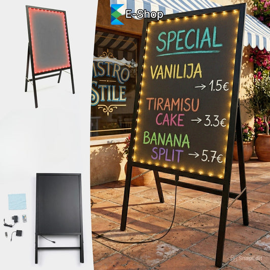 LED PLOČA ZA PISANJE 60x80 CM